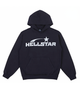 Hellstar Studios Basic Logo Hoodie Faded Black