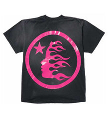 Hellstar Sport Logo Gel Tee Black/Pink