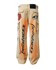 Hellstar Spray Paint Studio Cargos