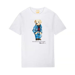 Ralph Lauren Polo Bear Cotton Crew Neck T-Shirt – Premium Short Sleeve Tee
