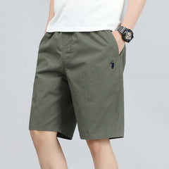 Ralph Lauren Men's Cotton Casual Shorts – Classic Loose Fit Summer Shorts