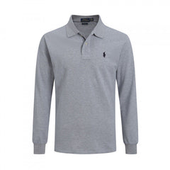 Ralph Lauren Classic Cotton Polo Shirt – Long Sleeve Smart Casual Top