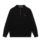 Ralph Lauren Woll-Kaschmir-Zopfstrickpullover