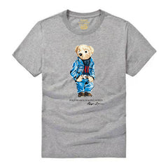 Ralph Lauren Polo Bear Cotton Crew Neck T-Shirt – Premium Short Sleeve Tee