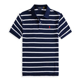 Ralph Lauren Classic Striped T-Shirt – Premium Cotton Crew Neck