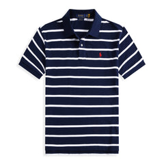 Ralph Lauren Classic Striped T-Shirt – Premium Cotton Crew Neck