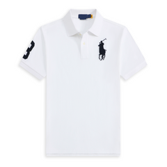Ralph Lauren Men's Premium Cotton Short Sleeve Polo Shirt – Classic Fit