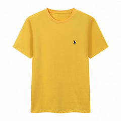 Ralph Lauren Classic Cotton Crew Neck T-Shirt – Short Sleeve Casual Tee