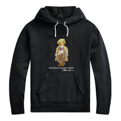 Ralph Lauren Polo Bear Cotton Hoodie – Cartoon Graphic Pullover Sweatshirt