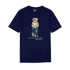 Ralph Lauren Polo Bear Graphic T-Shirt – Premium Cotton Short Sleeve Crew Neck