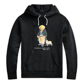 Ralph Lauren Men's Polo Bear Printed Hoodie – Premium Cotton Streetwear Sweatshirt