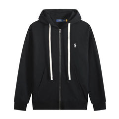 Ralph Lauren Classic Fit Pullover Sweatshirt – Embroidered Cotton Crew Neck