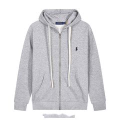 Ralph Lauren Classic Fit Pullover Sweatshirt – Embroidered Cotton Crew Neck