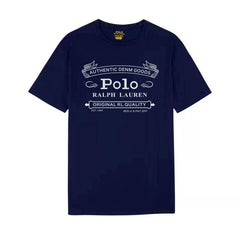 Ralph Lauren Signature Cotton Crew Neck T-Shirt – Everyday Casual Style