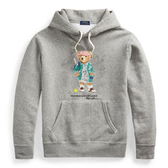 Ralph Lauren Cartoon Bear Hooded Sweatshirt – Soft Cotton Casual Hoodie