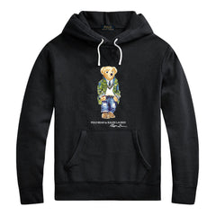 Ralph Lauren Men's Cotton Hoodie with Polo Bear Print – Everyday Street Style