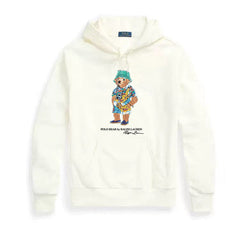 Ralph Lauren Streetwear Hoodie – Polo Bear Printed Cotton Pullover
