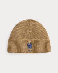 Ralph Lauren Polo Bear Rippstrick-Mütze