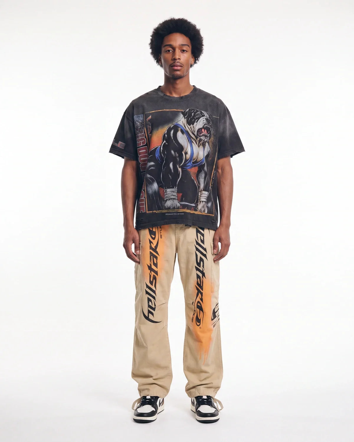 Hellstar Spray Paint Studio Cargos