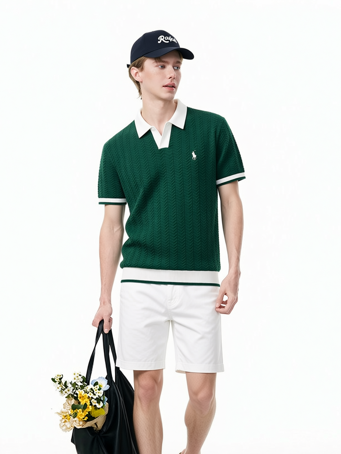 Ralph Lauren Old Money Polohemd + Shorts Set