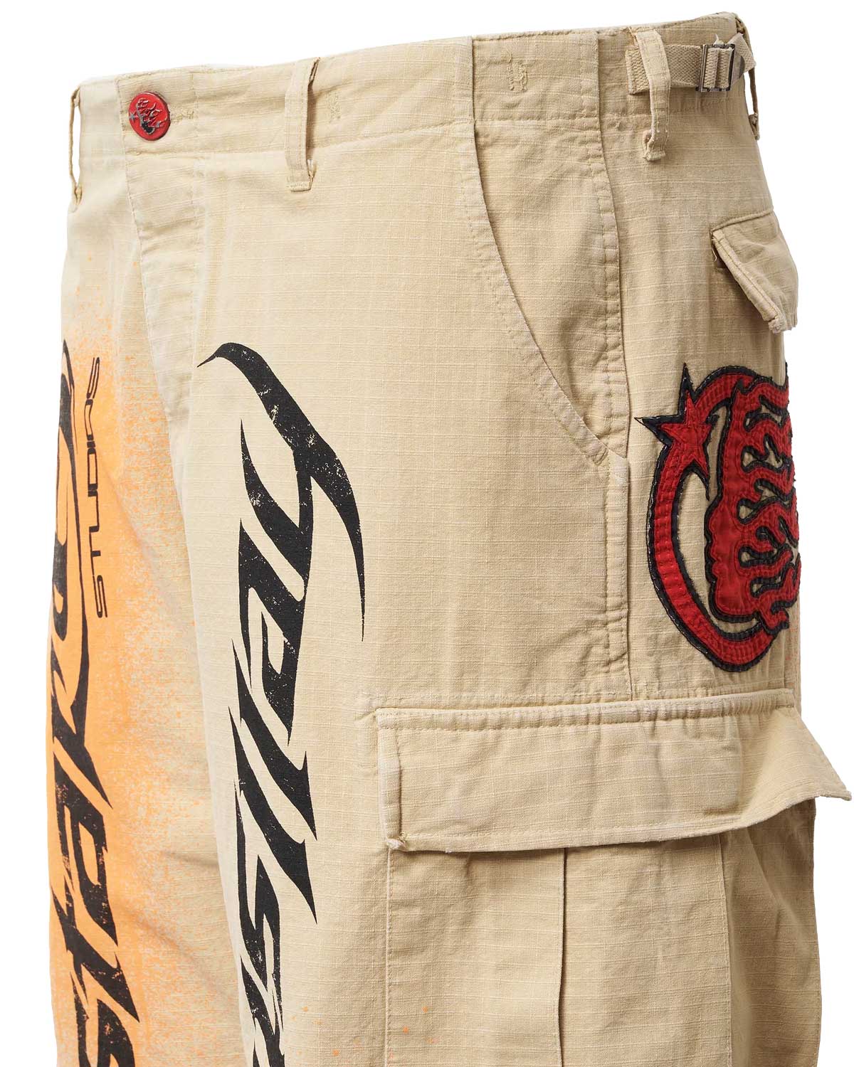 Hellstar Spray Paint Studio Cargos