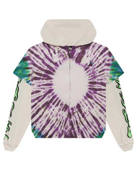 Hellstar Tie Dye Zip Up Hoodie