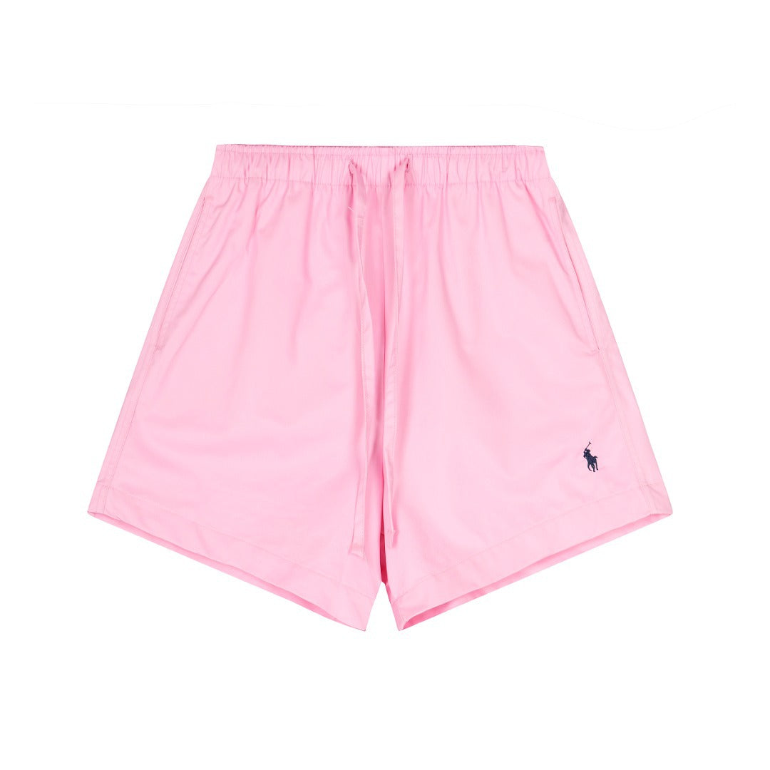 High version RL summer classic Ralph Lauren pony logo war horse embroidery casual simple loose beach shorts