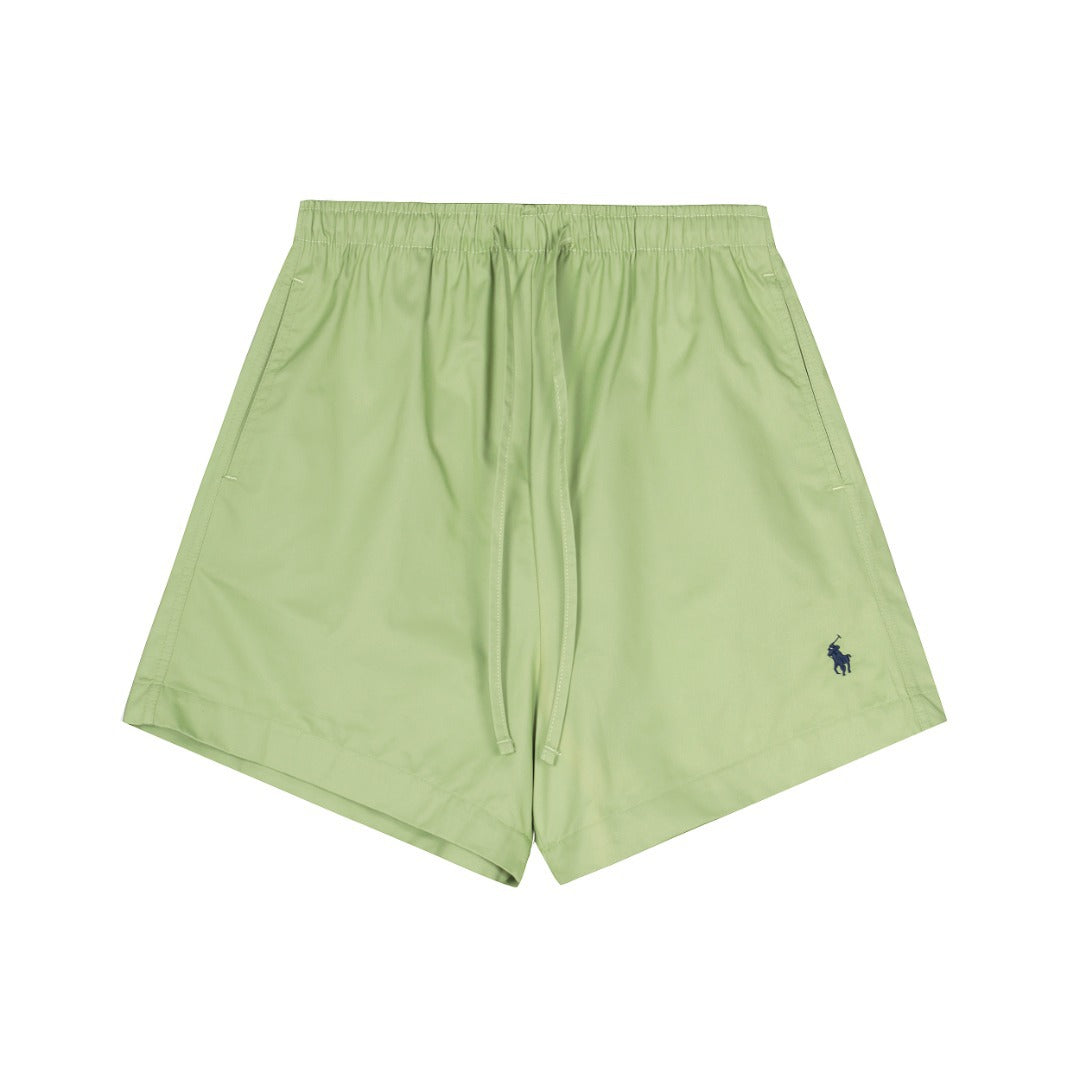 High version RL summer classic Ralph Lauren pony logo war horse embroidery casual simple loose beach shorts