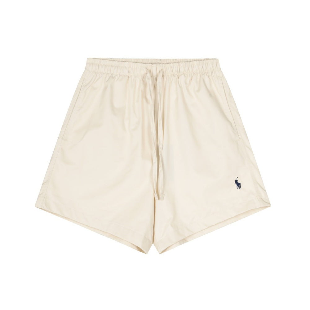 High version RL summer classic Ralph Lauren pony logo war horse embroidery casual simple loose beach shorts