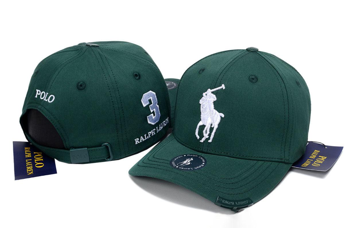 Ralph Lauren Classic Cotton Baseball Cap – Embroidered Adjustable Hat