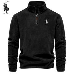 Ralph Lauren Prestige Zopfmuster-Wollstrickpullover