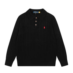 Ralph Lauren Woll-Kaschmir-Zopfstrickpullover