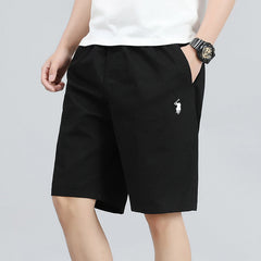 Ralph Lauren Men's Cotton Casual Shorts – Classic Loose Fit Summer Shorts