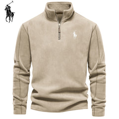 Ralph Lauren Prestige Zopfmuster-Wollstrickpullover