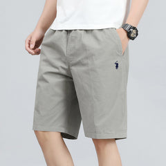 Ralph Lauren Men's Cotton Casual Shorts – Classic Loose Fit Summer Shorts