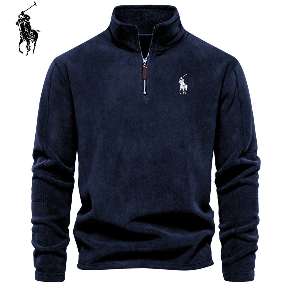 Ralph Lauren Prestige Zopfmuster-Wollstrickpullover
