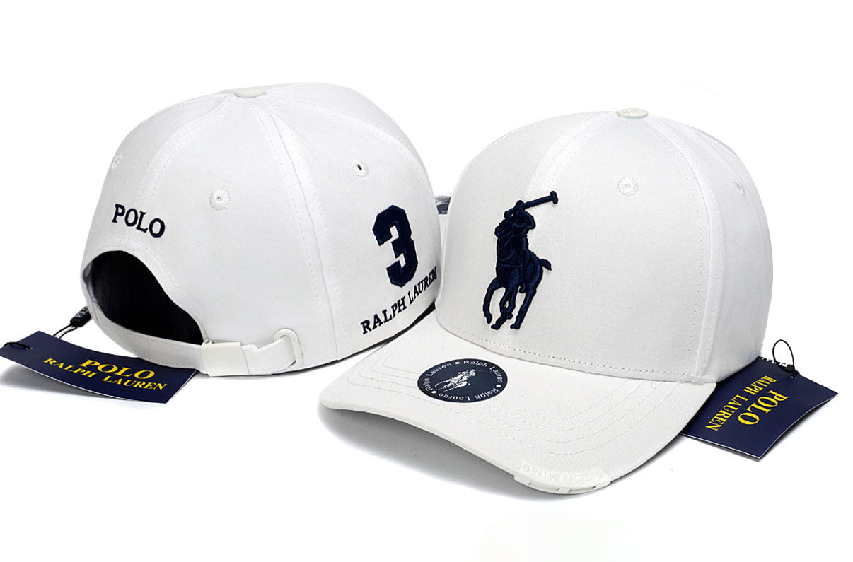 Ralph Lauren Classic Cotton Baseball Cap – Embroidered Adjustable Hat