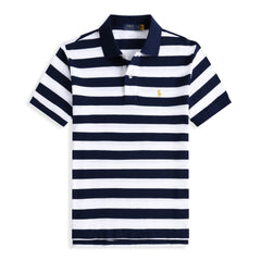 Ralph Lauren Classic Striped T-Shirt – Premium Cotton Crew Neck