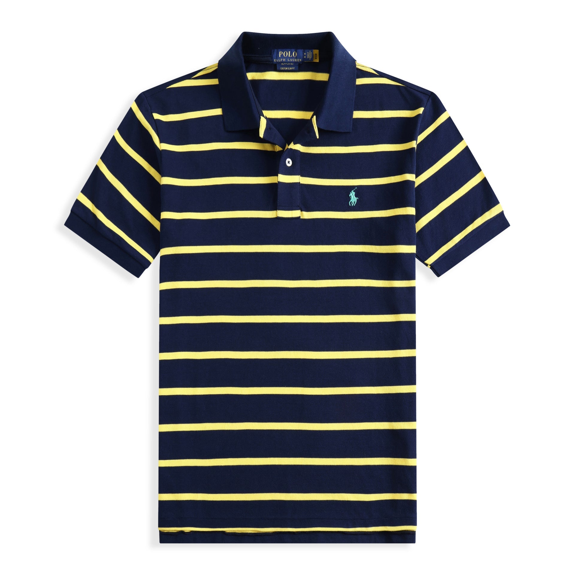 Ralph Lauren Classic Striped T-Shirt – Premium Cotton Crew Neck