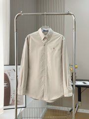 Ralph Lauren Classic Cotton Long Sleeve Shirt – Casual Button-Down Style