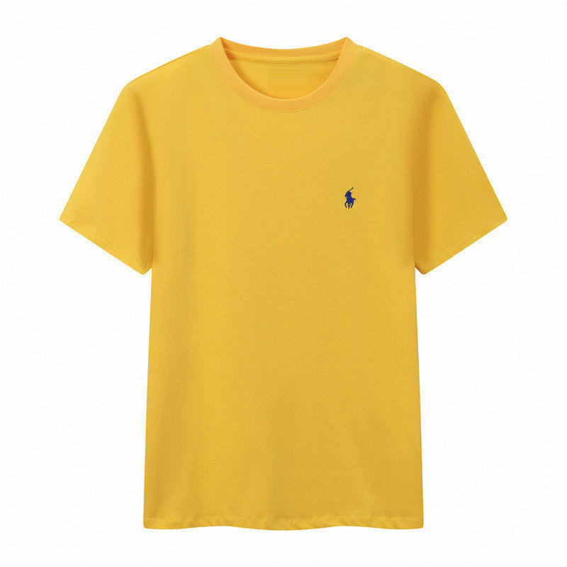 Ralph Lauren Classic Cotton Crew Neck T-Shirt – Short Sleeve Casual Tee