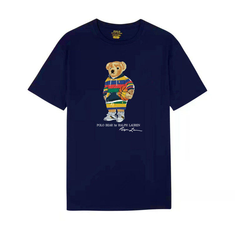 Ralph Lauren Polo Bear Graphic T-Shirt – Premium Cotton Short Sleeve Crew Neck