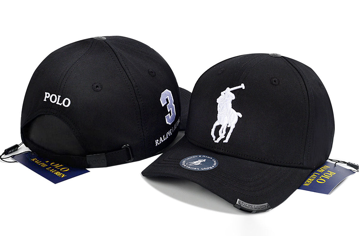 Ralph Lauren Classic Cotton Baseball Cap – Embroidered Adjustable Hat
