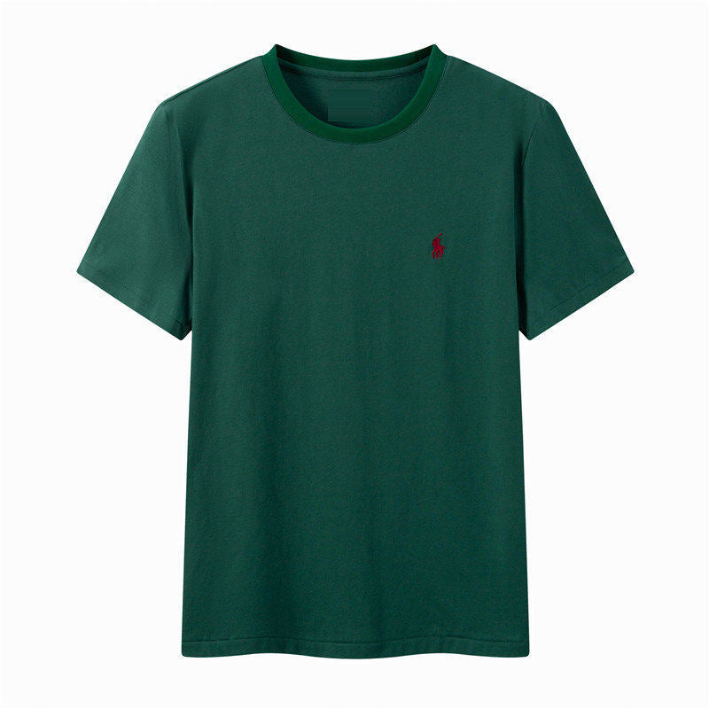 Ralph Lauren Classic Cotton Crew Neck T-Shirt – Short Sleeve Casual Tee
