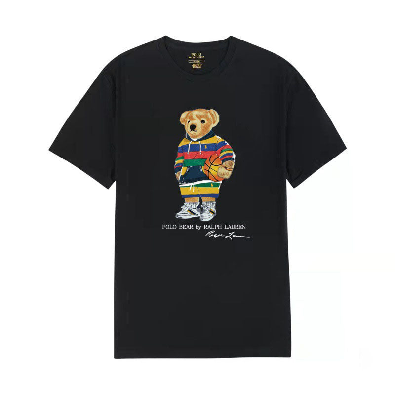 Ralph Lauren Polo Bear Graphic T-Shirt – Premium Cotton Short Sleeve Crew Neck
