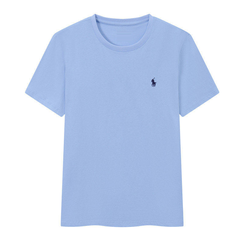 Ralph Lauren Classic Cotton Crew Neck T-Shirt – Short Sleeve Casual Tee