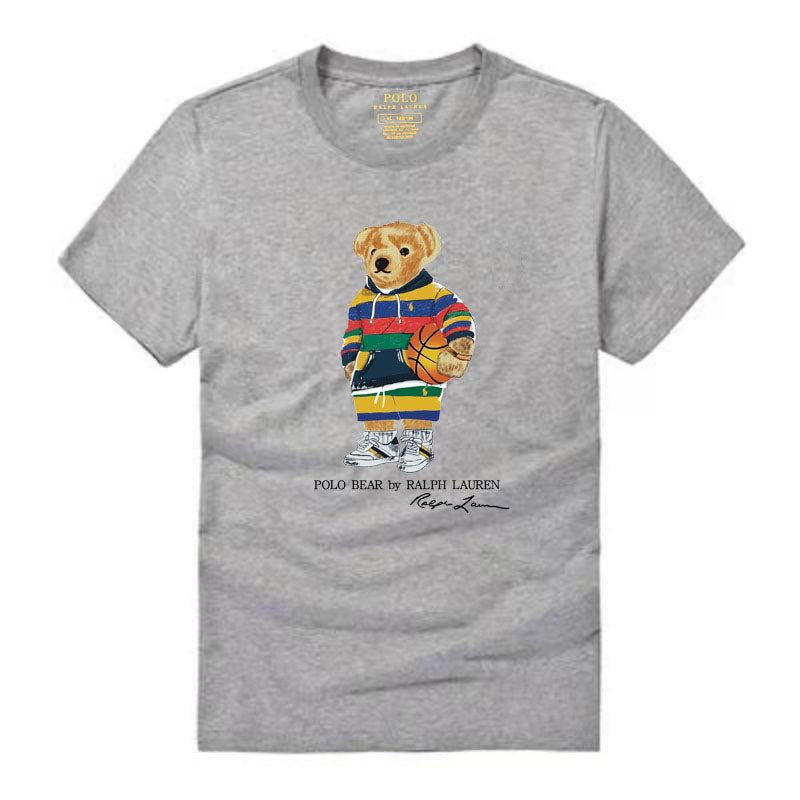 Ralph Lauren Polo Bear Graphic T-Shirt – Premium Cotton Short Sleeve Crew Neck
