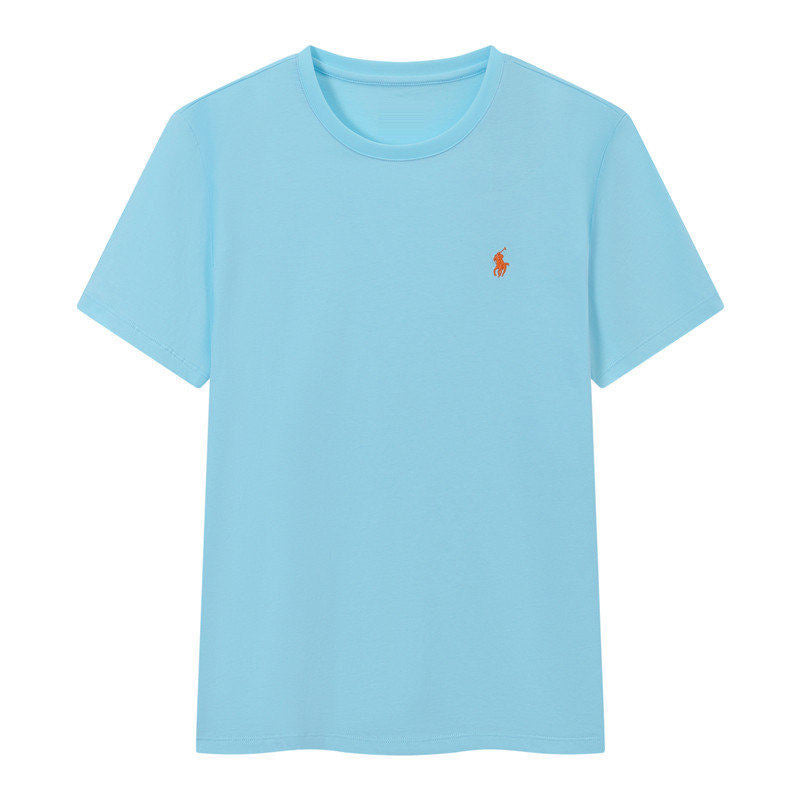 Ralph Lauren Classic Cotton Crew Neck T-Shirt – Short Sleeve Casual Tee