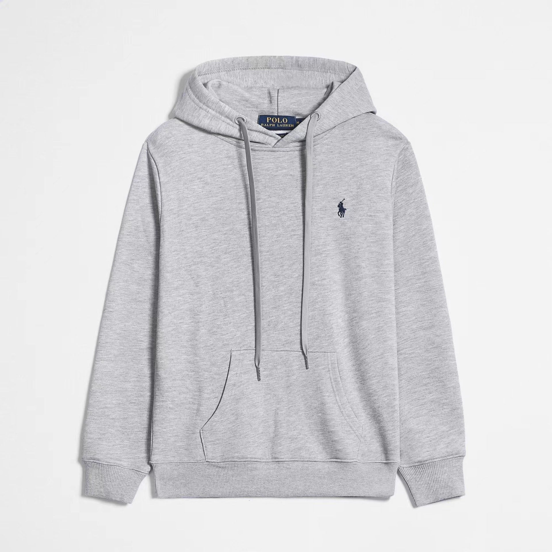 Ralph Lauren Men's Premium Cotton Pullover Sweatshirt – Classic Crew Neck Sweatshirt