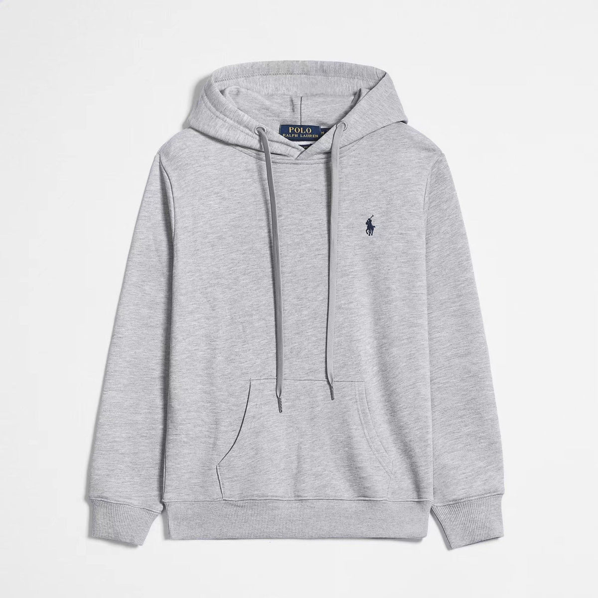 Ralph Lauren Men's Premium Cotton Pullover Sweatshirt – Classic Crew Neck Sweatshirt
